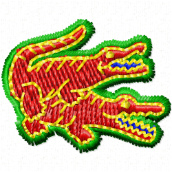 Reptiles Embroidery Design 5